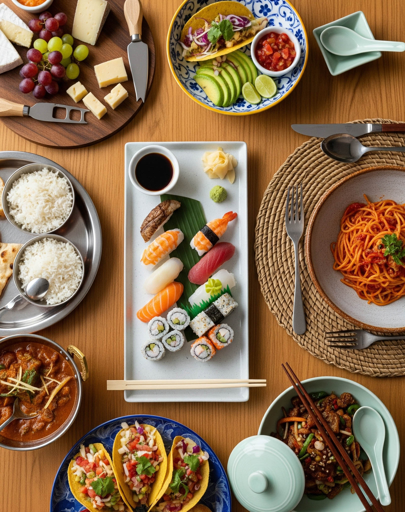 The Global Language of Tableware: Pairing Dinnerware with International Cuisines